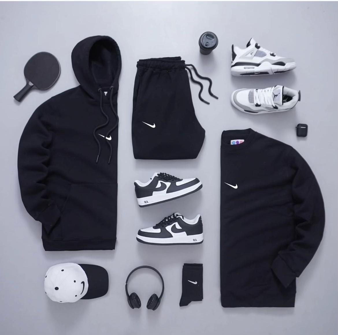 NK™ Complete Tracksuit – Sweatshirt + Joggers – Premium Sportswear Style